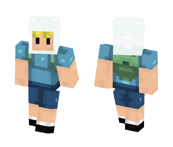 Finn [ Adventure Time ] - Male Minecraft Skins - image 1