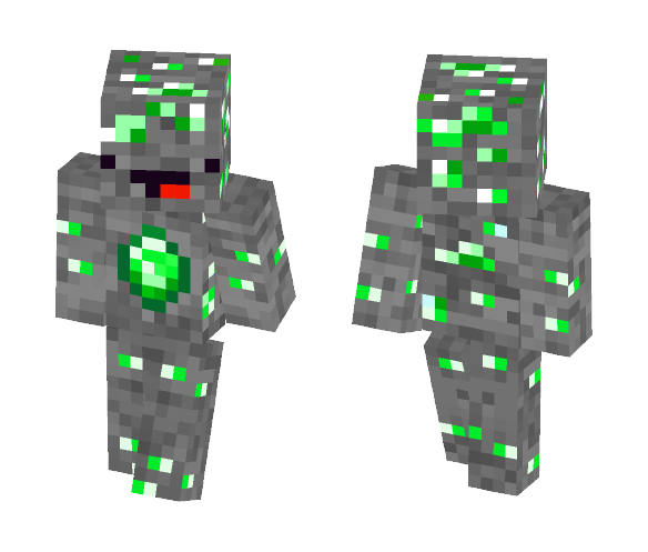 emerald derp - Male Minecraft Skins - image 1