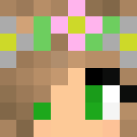 Flower crown 2 ;D @NoveSkin_Editor - Flower Crown Minecraft Skins - image 3
