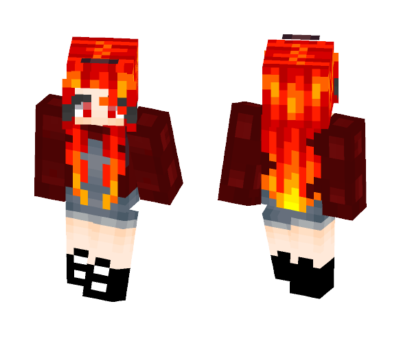 Smokin' Girl - Girl Minecraft Skins - image 1