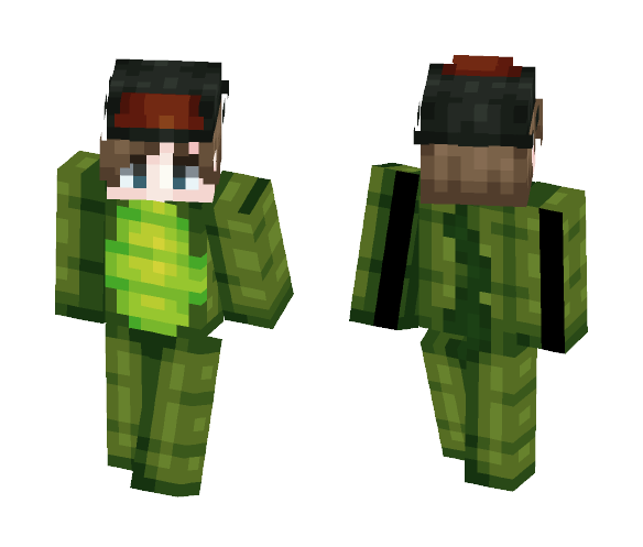 Leafy - Male Minecraft Skins - image 1