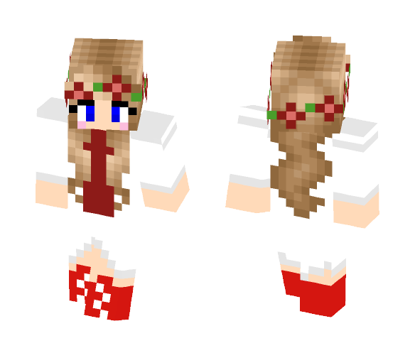 Valentine's girl - Girl Minecraft Skins - image 1