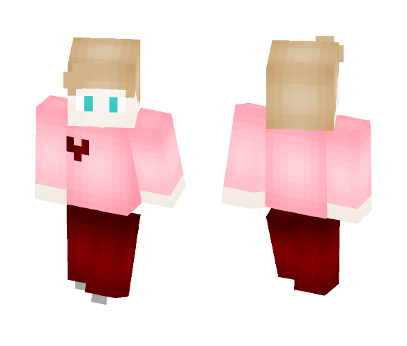 Pink ♡ - Male Minecraft Skins - image 1