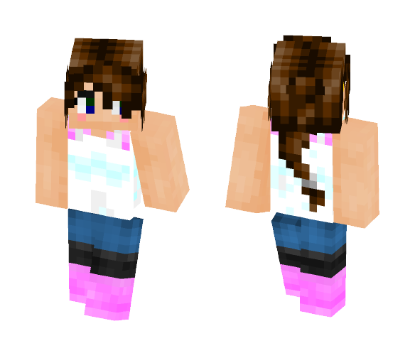 my new skin - Female Minecraft Skins - image 1