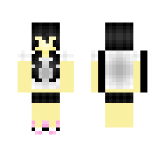 Bunny Pajamas - Female Minecraft Skins - image 2