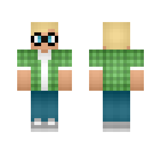 Blonde Glasses Boy - Boy Minecraft Skins - image 2