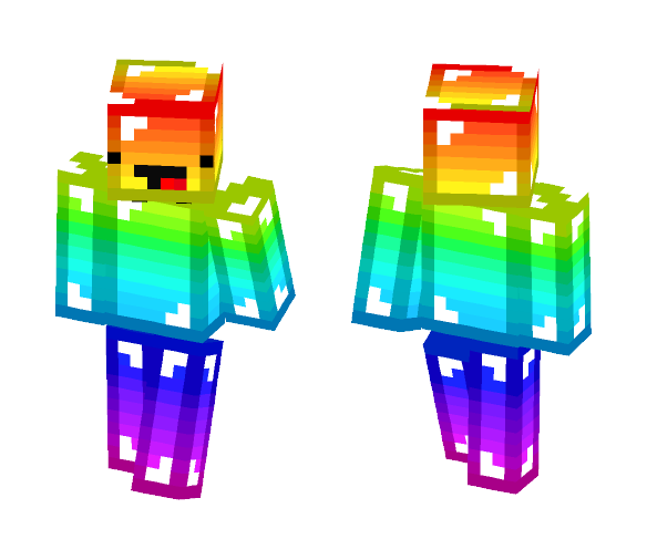 Rainbow Derp - Other Minecraft Skins - image 1