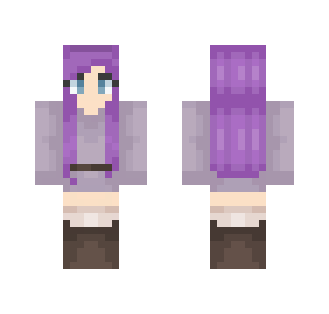 Living Purple - Female Minecraft Skins - image 2