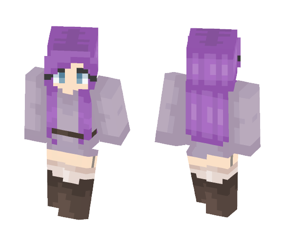 Living Purple - Female Minecraft Skins - image 1