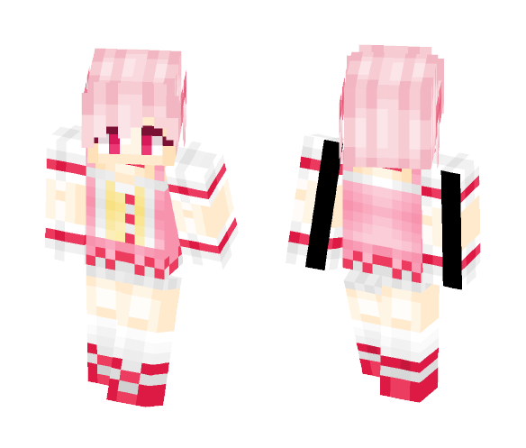 Madoka ( Mahou Shoujo Madoka) - Female Minecraft Skins - image 1