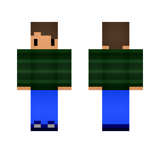 Chibi Striped Shirt - Male Minecraft Skins - image 2