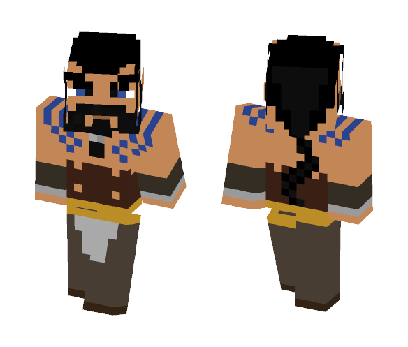 Khal Drogo - Male Minecraft Skins - image 1