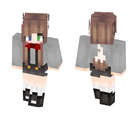 Fox [Just a Girl] - Female Minecraft Skins - image 1
