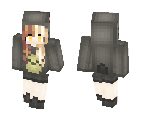Totoro Girl 2 - Girl Minecraft Skins - image 1