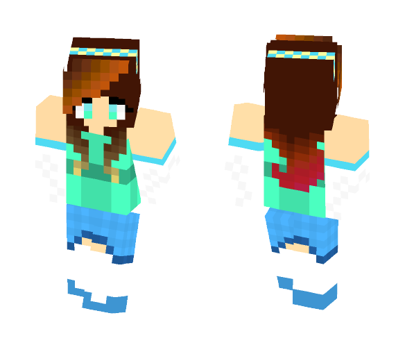 Sally Glove Love - Female Minecraft Skins - image 1