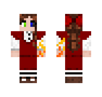 Cursed Young Ro - Female Minecraft Skins - image 2