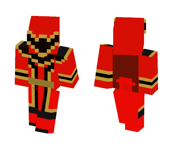 Red Mystic Ranger - Male Minecraft Skins - image 1