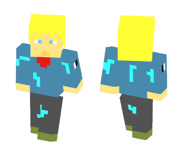 SS2 Future Trunks (Dragon Ball) - Male Minecraft Skins - image 1