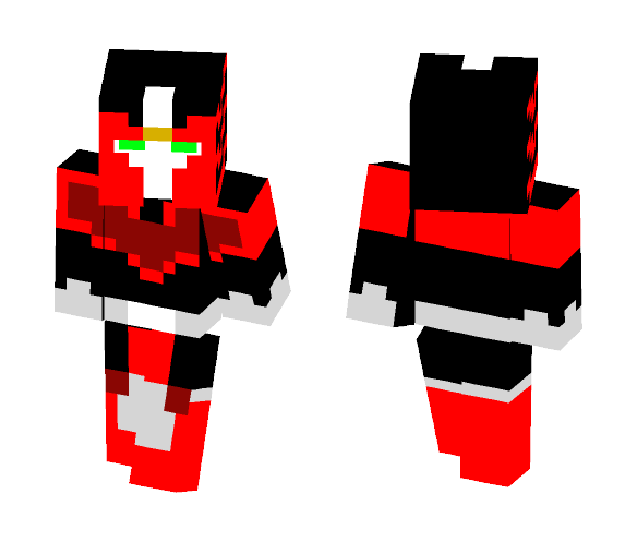 Red Mystic Titan - Male Minecraft Skins - image 1