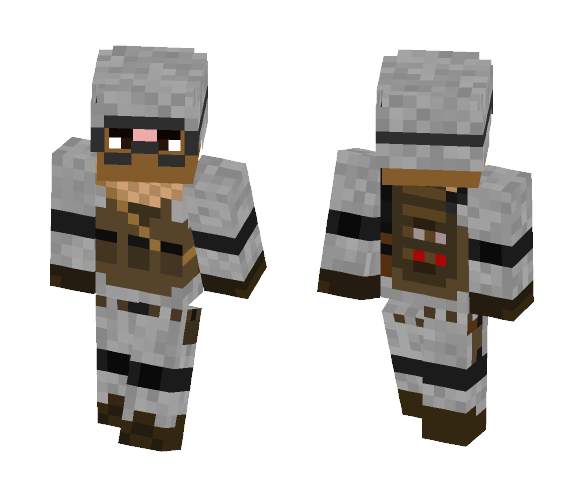 Snow Soldier - Male Minecraft Skins - image 1