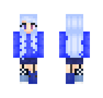 Blue person thing idek - Female Minecraft Skins - image 2