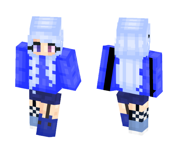 Blue person thing idek - Female Minecraft Skins - image 1
