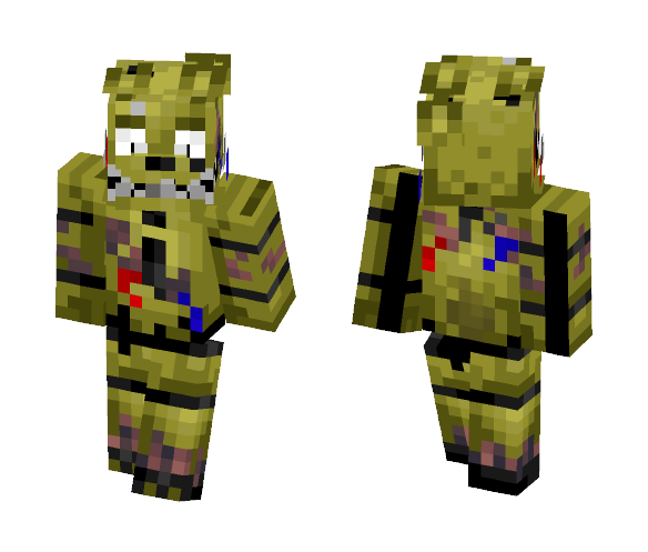 -FNAF- SpringTrap!!! :D - Male Minecraft Skins - image 1