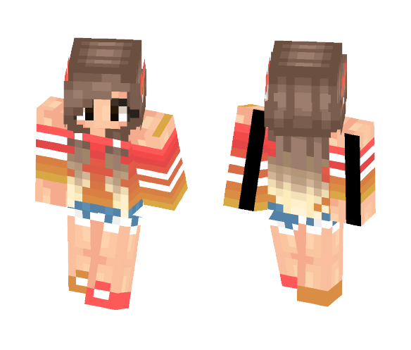 Aκι | Μy OC - Female Minecraft Skins - image 1