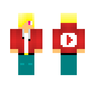 YouTube Jacket - Male Minecraft Skins - image 2