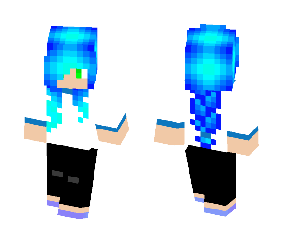 Cold Heart - Female Minecraft Skins - image 1