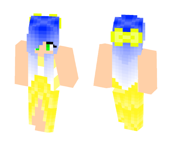 Golden Silk - Female Minecraft Skins - image 1