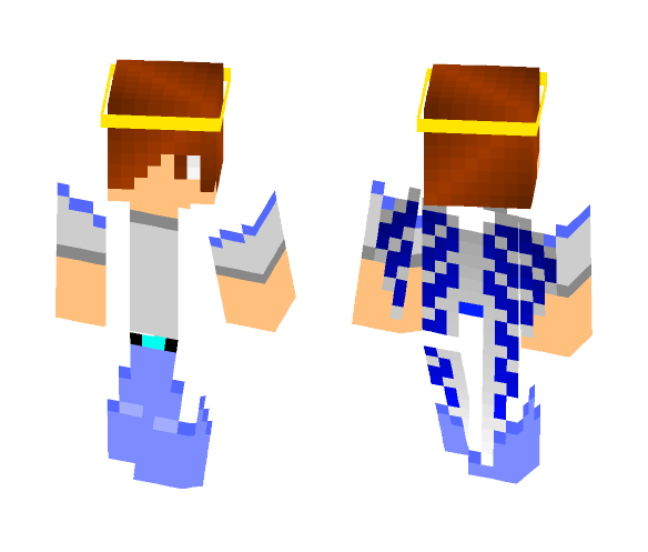 Blue Angel - Male Minecraft Skins - image 1