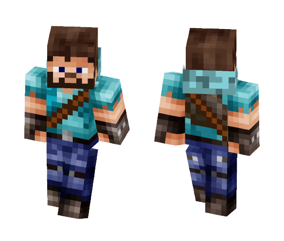 Steve Ventures - Male Minecraft Skins - image 1