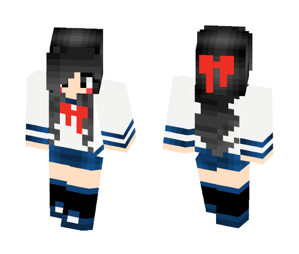 Yandere Chan - Female Minecraft Skins - image 1