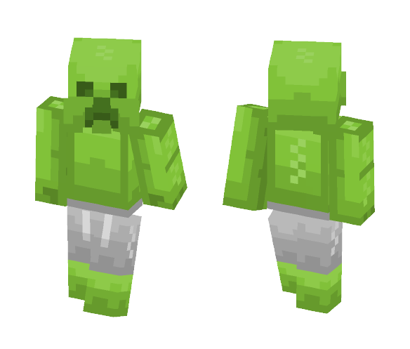 The Creeper who wears pants - Interchangeable Minecraft Skins - image 1