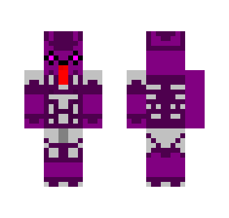 Purple Monster - Female Minecraft Skins - image 2