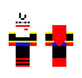 Undertale - THE GREAT PAPYRUS - Male Minecraft Skins - image 2