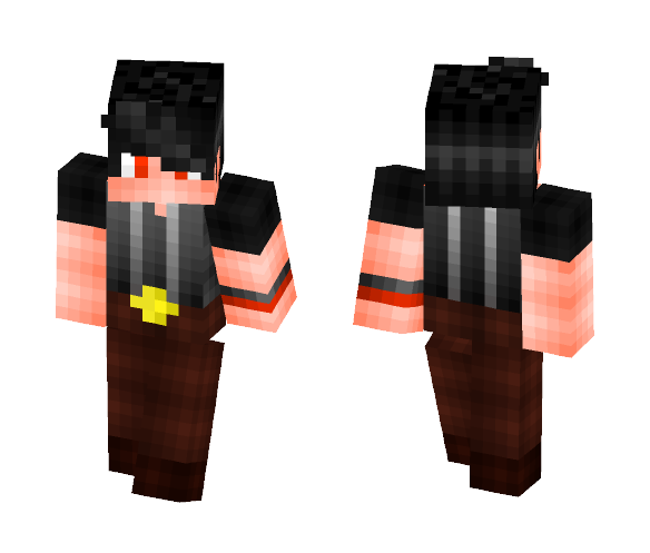 Gangster Nerd - First Skin - Male Minecraft Skins - image 1