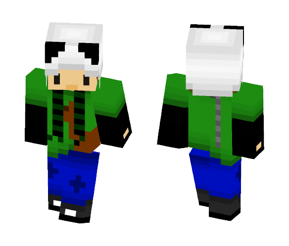 Panda Boy - Boy Minecraft Skins - image 1