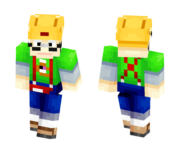 Poindexter - Zombies in Spaceland - Male Minecraft Skins - image 1
