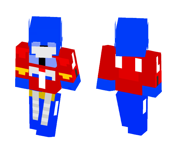 IDW Inspired Optimus Prime - Male Minecraft Skins - image 1