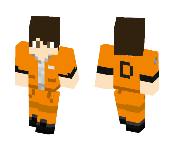 class D scp - Male Minecraft Skins - image 1. Download Free class D scp Ski...