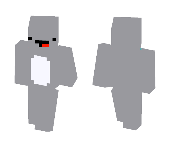 The Derpy Dolphin (look up) - Male Minecraft Skins - image 1