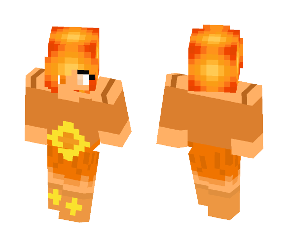 Amber ~ Gemsona - Female Minecraft Skins - image 1