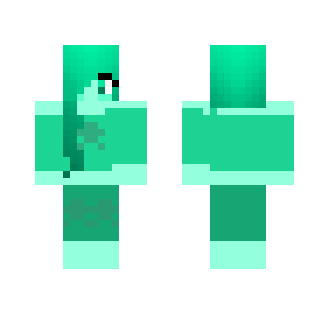 Turquoise ~ Gemsona - Female Minecraft Skins - image 2