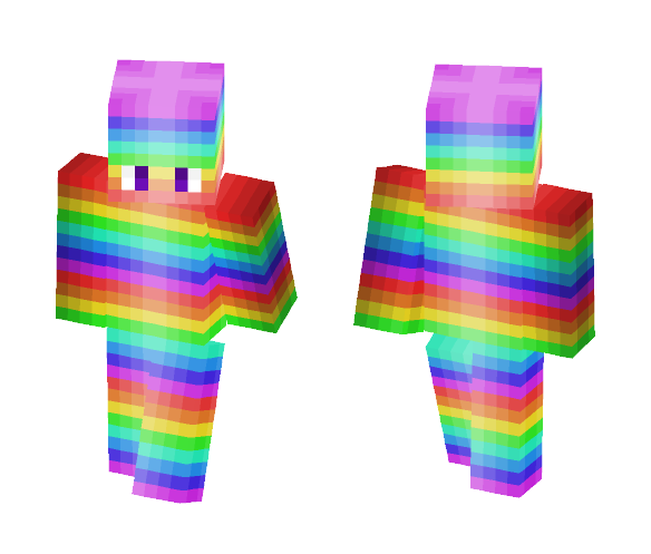 Human Rainbow - Interchangeable Minecraft Skins - image 1
