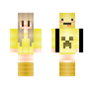 A bit too yellow / (❛▿❛✿) - Female Minecraft Skins - image 2