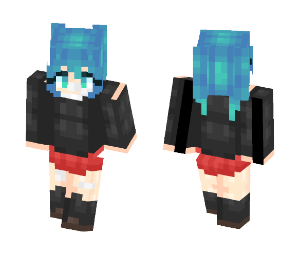 Rolling Girl - Girl Minecraft Skins - image 1