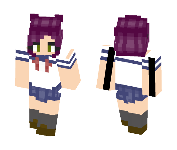Common Collection~ School Girl - Girl Minecraft Skins - image 1