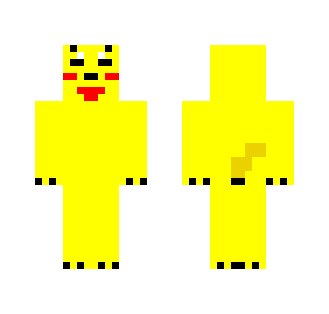 Pikachu - Interchangeable Minecraft Skins - image 2